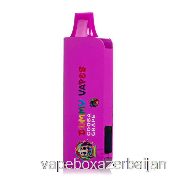 Vape Box Azerbaijan Dummy Vapes 8000 Disposable Gooba Grape